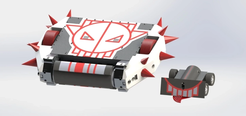 «Дуболом седьмой» и его спутник: команда «Урфин» представила мощную пару роботов из Новосибирска